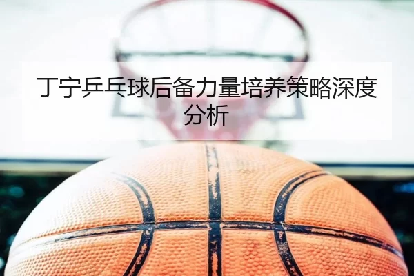 丁宁乒乓球后备力量培养策略深度分析